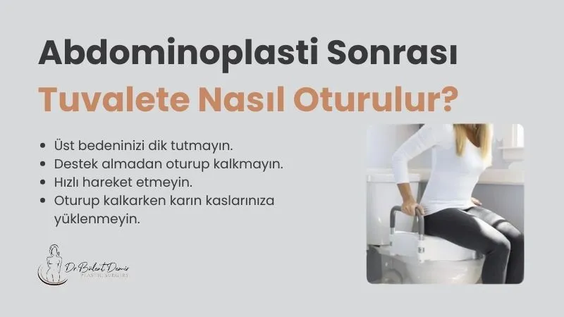 Abdominoplasti Sonrası Tuvalete Nasıl Oturulur? - Antalya Abdominoplasti Sonrası Tuvalete Nasıl Oturulur? - Antalya