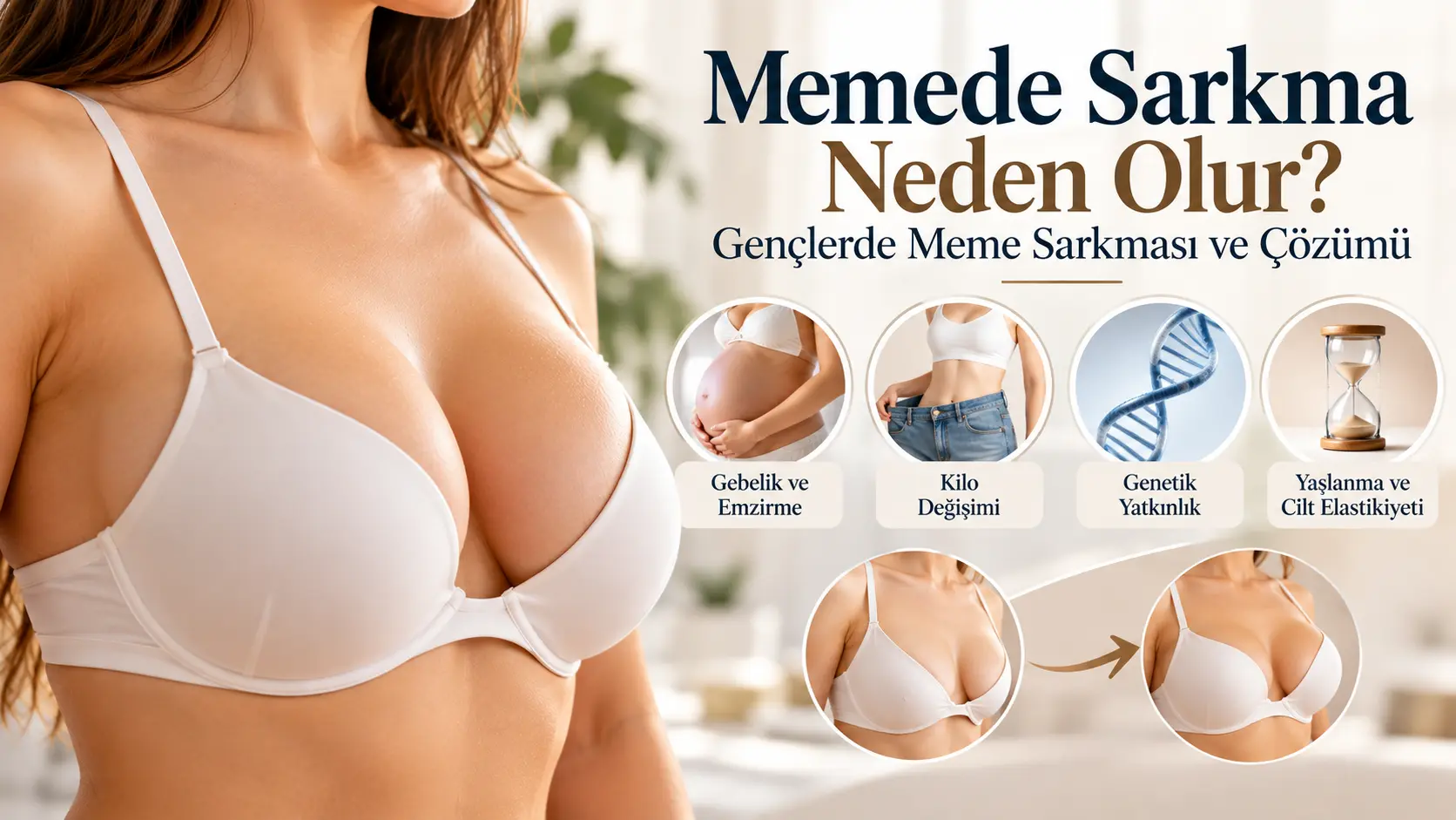 Meme sarkması neden olur, genç yaşta nedenleri Antalya